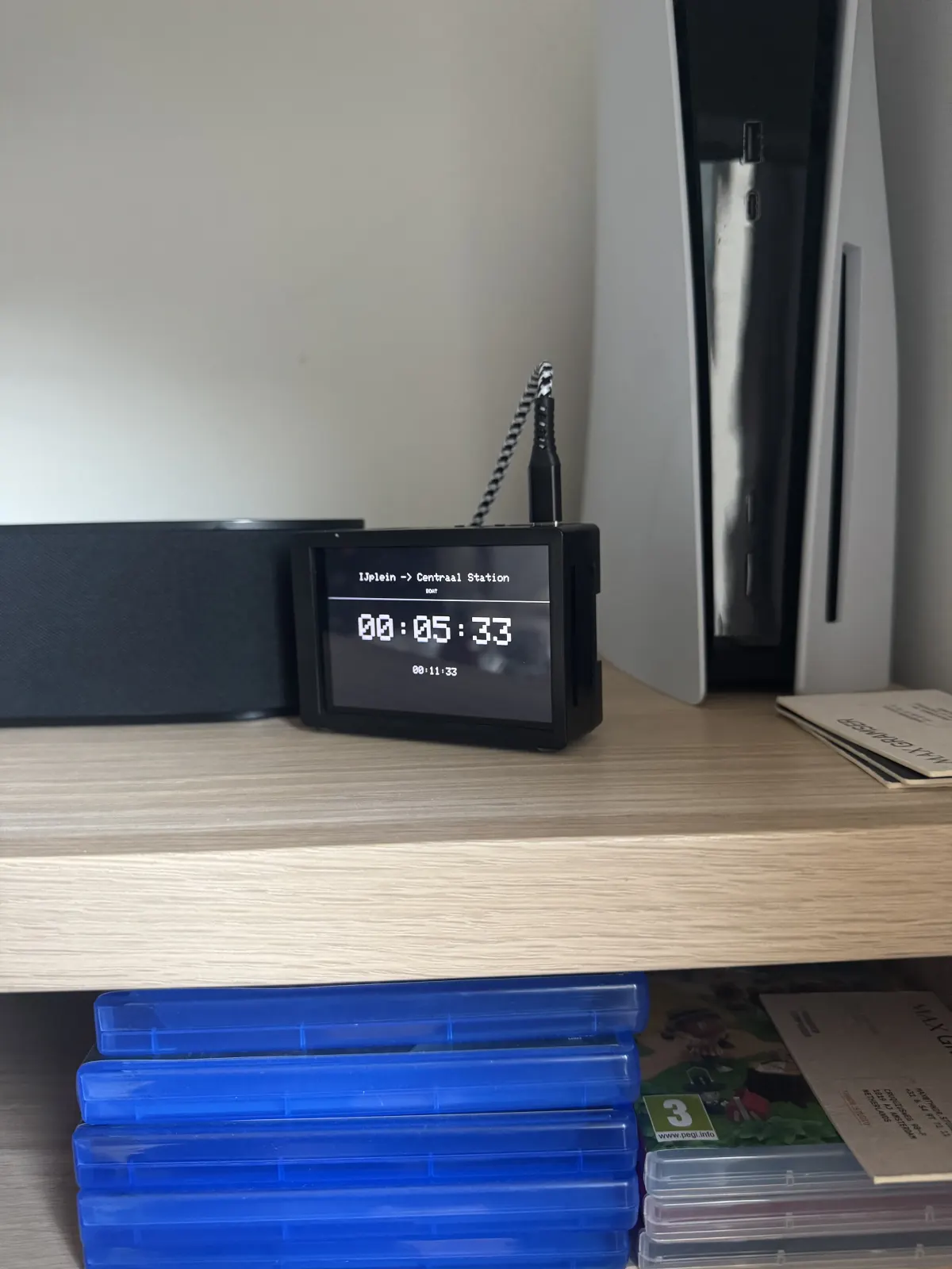 De zwarte digitale versie: werkte maar te duur